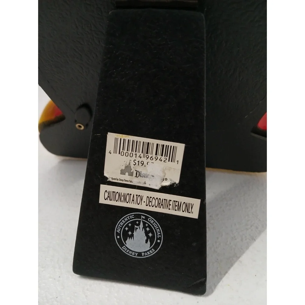 Walt Disney World Disneyland Resort Mickey Mouse Shaped Resin Photo Pic Frame‎